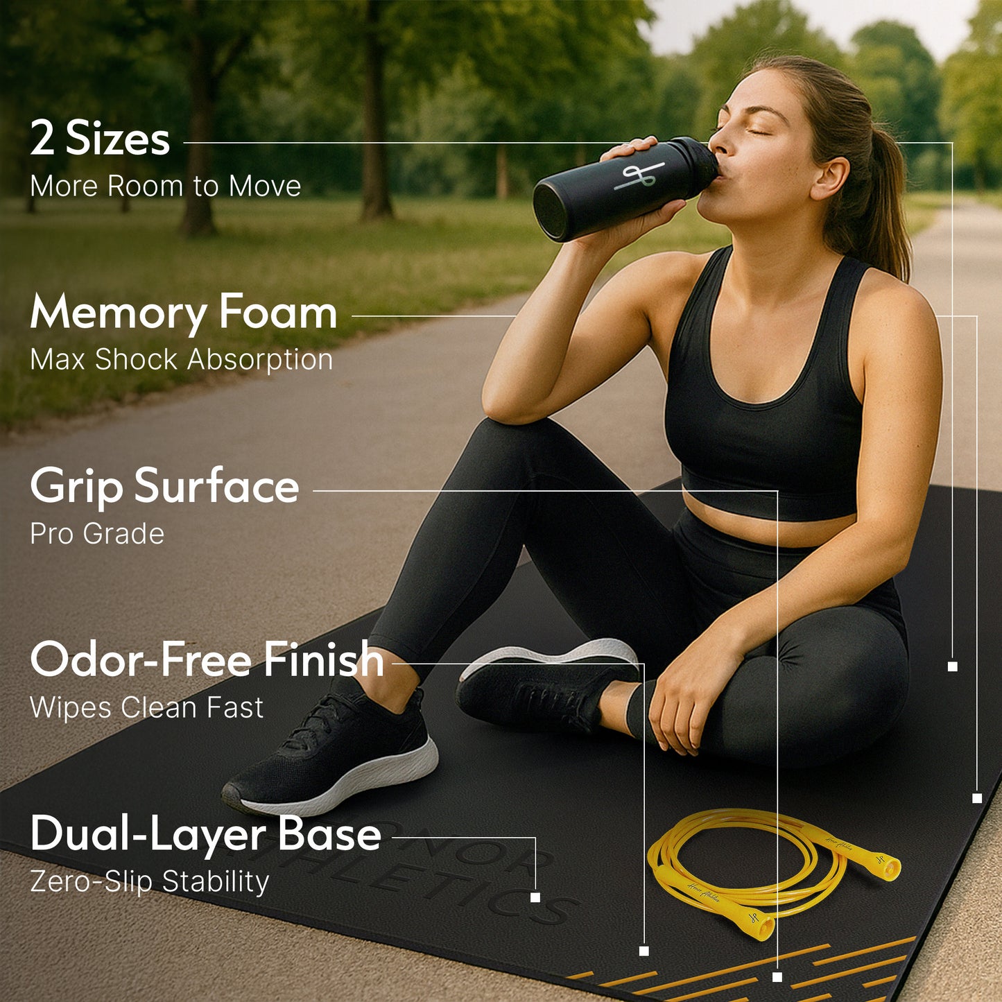 Premium Jump Rope Mat
