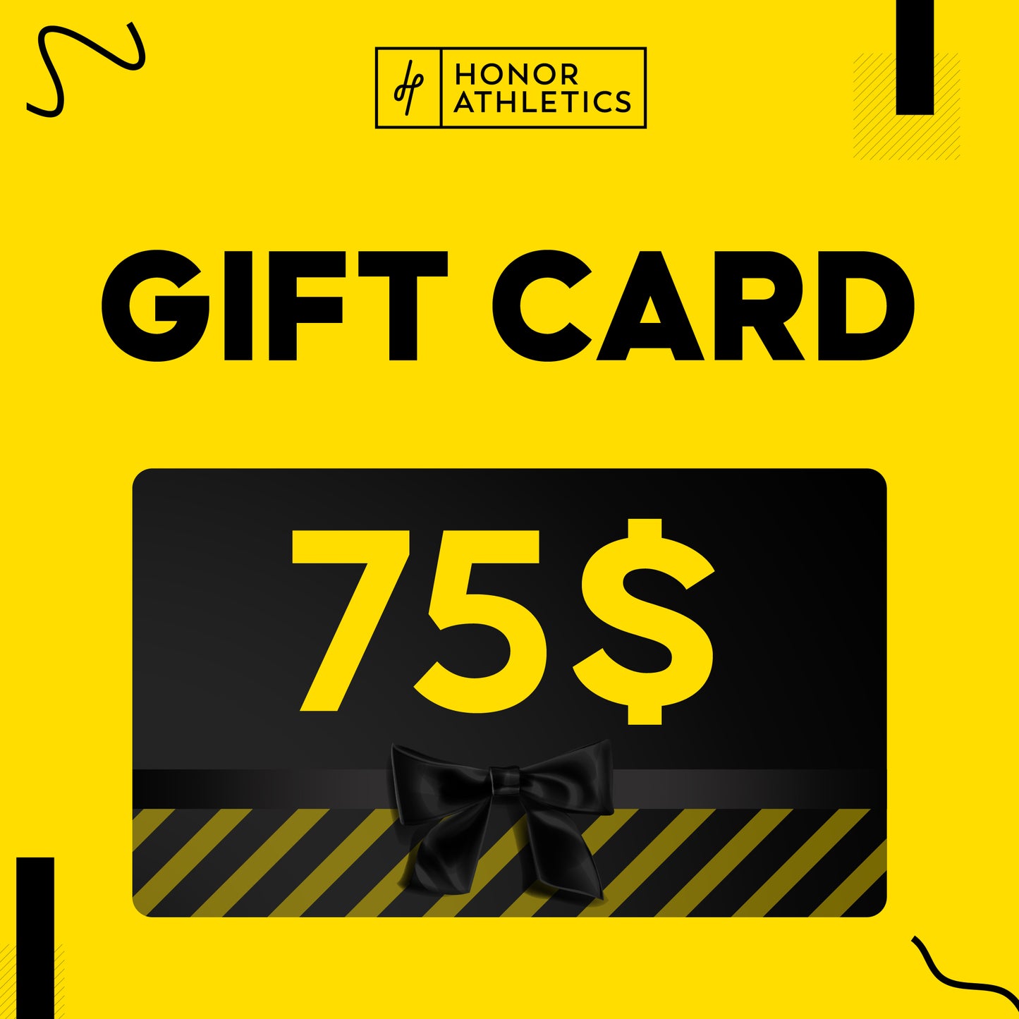 Honor Athletics Gift Card 100$