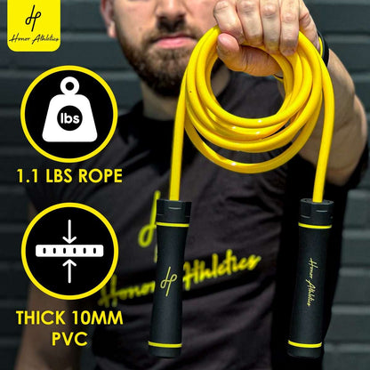 Weighted jump rope