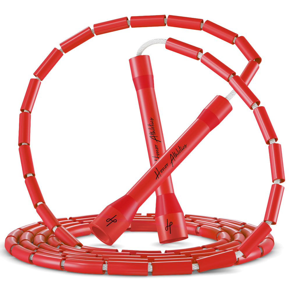 2.0 Beaded Jump Rope - Red Speedster