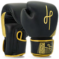 Black and Gold Boxing Gloves