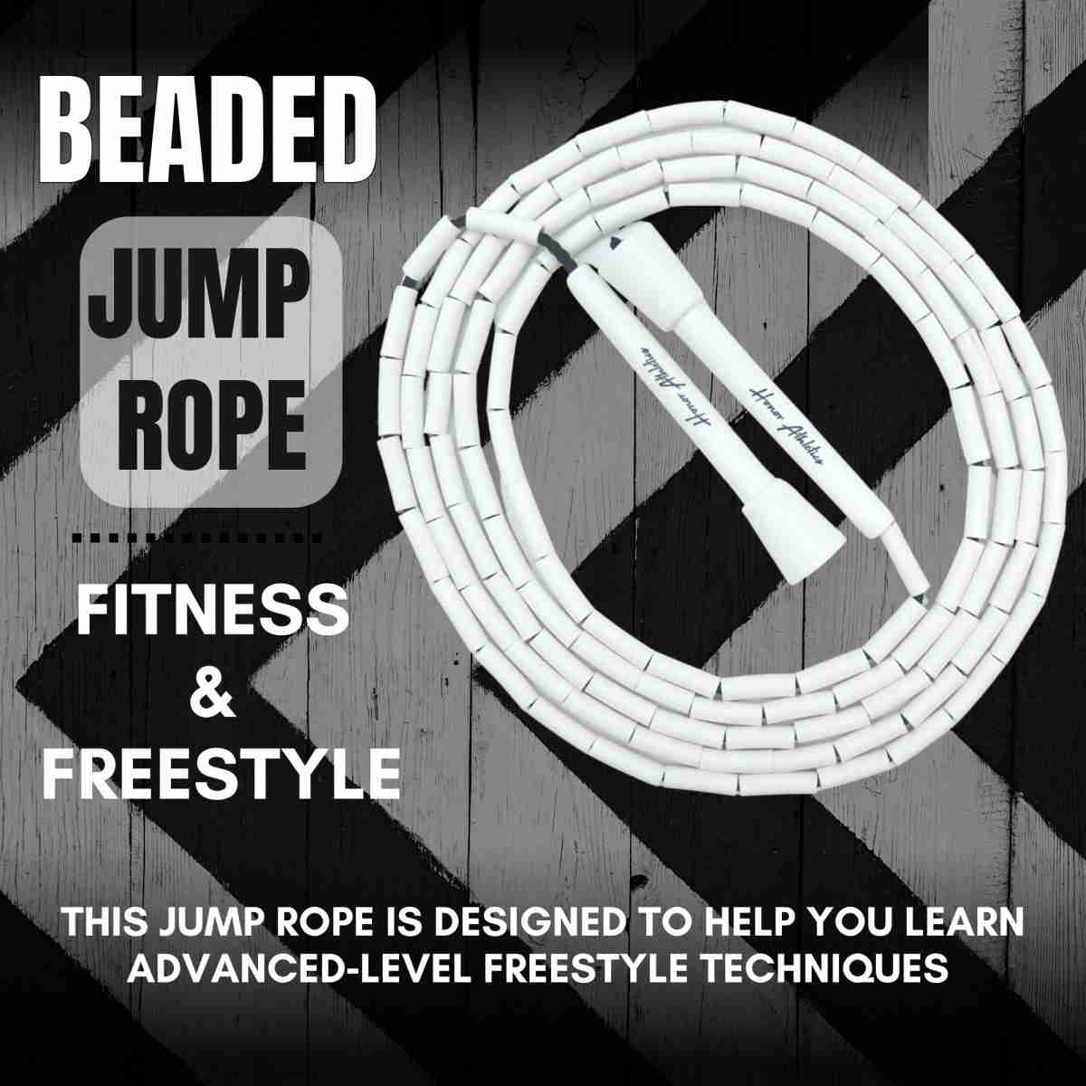 Beaded jump rope