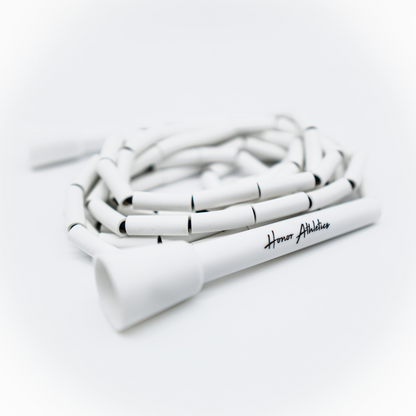 Beaded Jump Rope Storm White